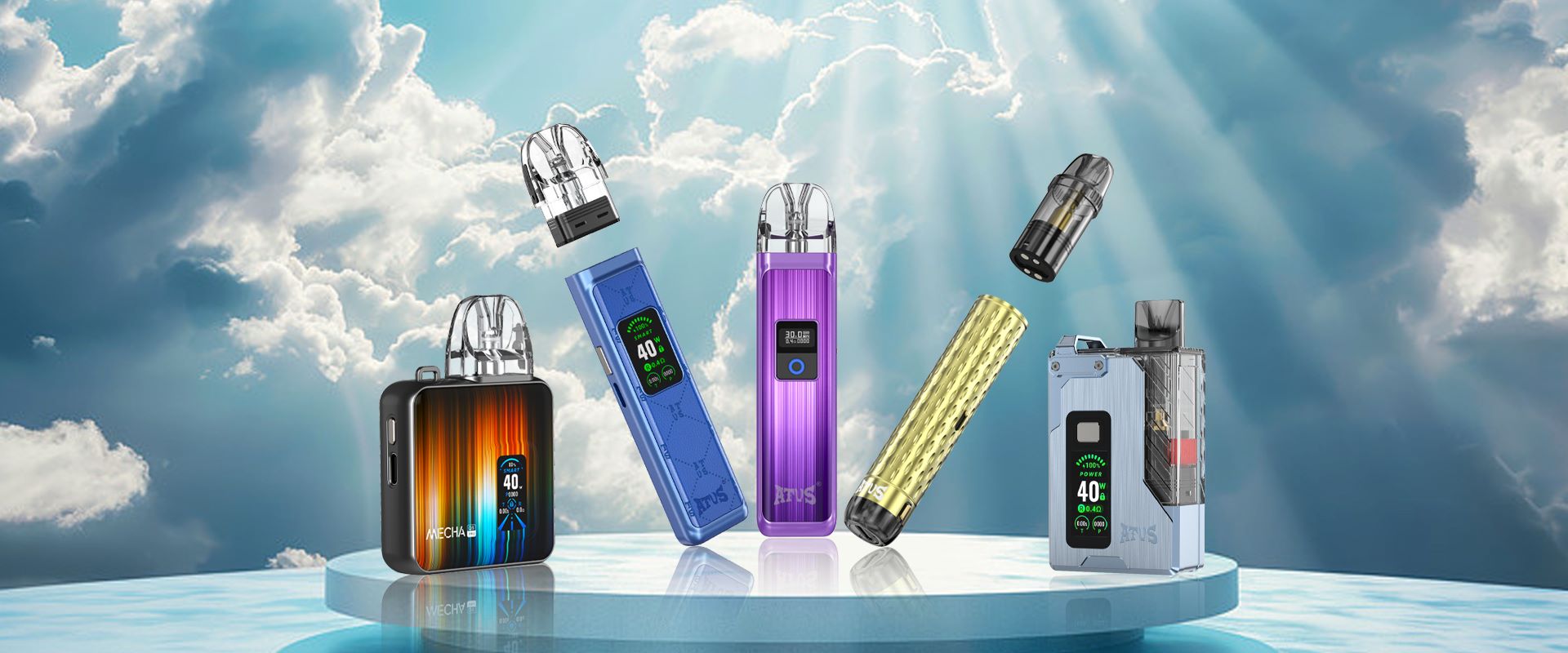 ATVS Vape UK | Disposable Vape Refillable Pod kit 16000, 18000, 25000, 30000 Puffs with best price