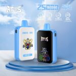 DE022 25000 Puffs Disposable Vape with Full screen rechargeable and adjustable airflow